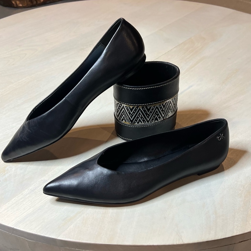 Calvin Klein Women's Marjon Ballet Flat